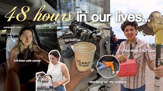 WORK WITH US | starting a coffee shop vs blue collar job with my DAD