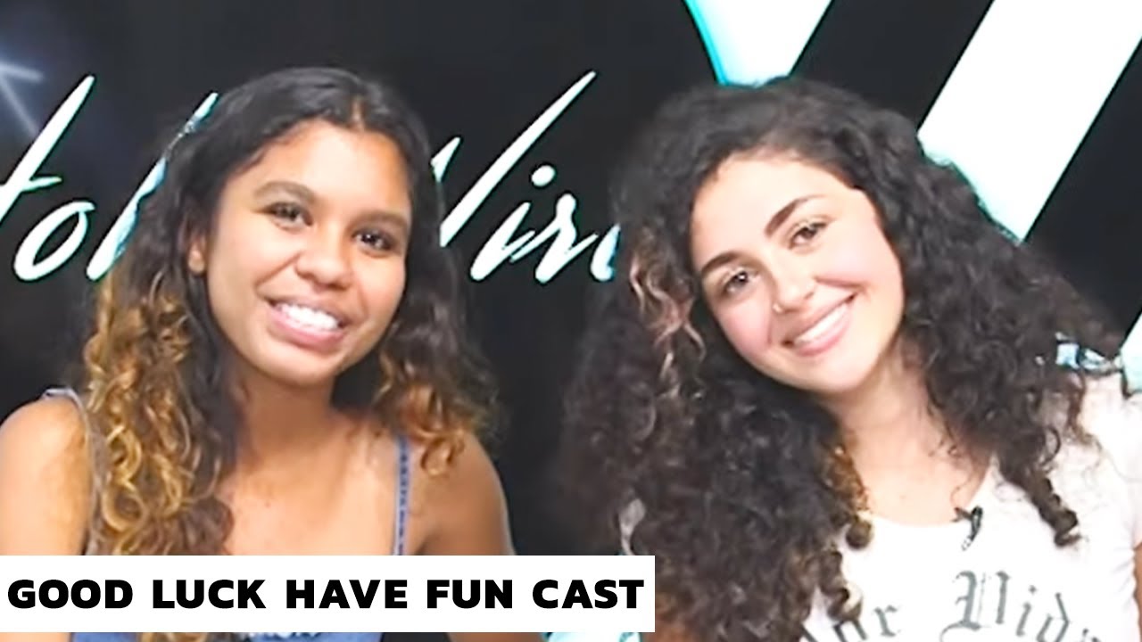 Brat TV's Good Luck Have Fun Cast Talk Love Triangles & Becoming BFFs On Set!! | Hollywire