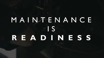 Maintenance Is Readiness