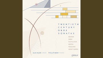 Oboe Sonata: I. Très calme