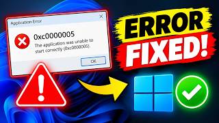 How to Fix Error 0xc0000005: Application Unable to Start