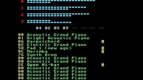 Techno trance chiptune remixes on the Enterprise 128