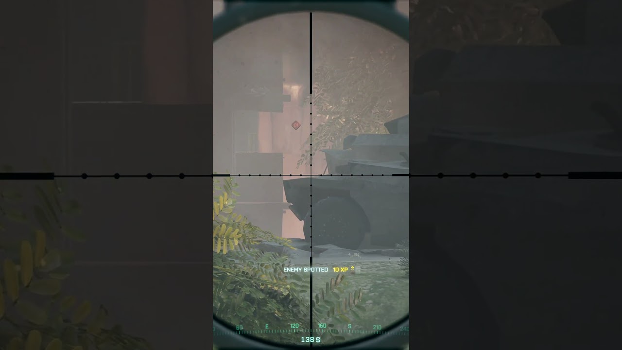 Sniper's Instinct: Blind Shot Through Trees in Battlefield 2042