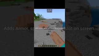 Utility hud mod for mcpe 1.21  #minecraft #shorts