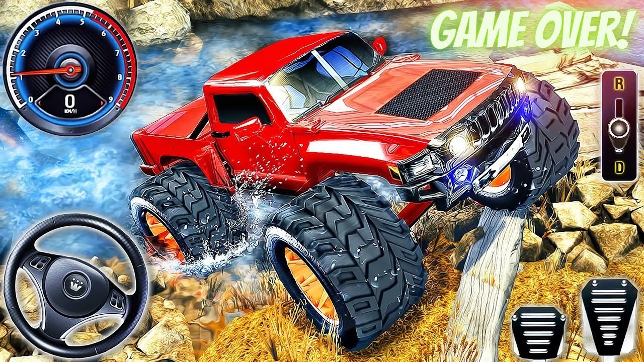 Monster truck mega ramp extreme stunt🚀 truck game 2023 Android