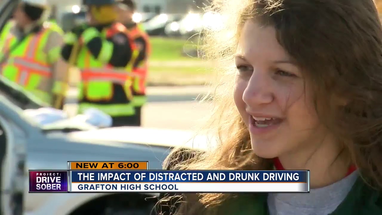 Grafton High students see the impact of distracted and drunk driving ...
