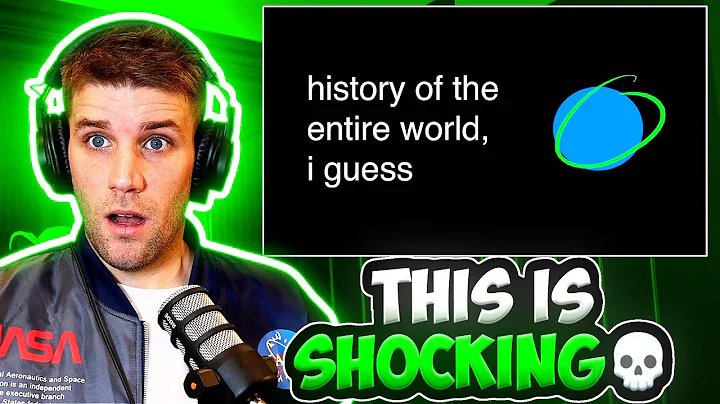 THE GREATEST HISTORY LESSON EVER?! | history of the entire world, i guess (First Reaction)