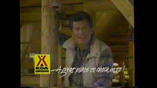 1988 KOA Camping Cabin & Camping Guide A great place to check into TV Commercials