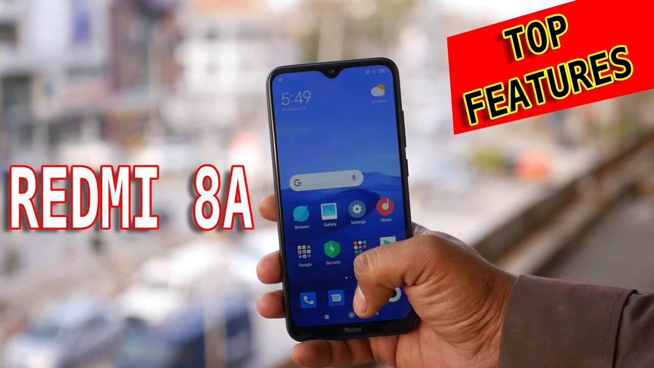 REDMI 8A TOP FEATURES | BEST ENTRY LEVEL SMARTPHONE IN 16000⚡⚡ - YouTube