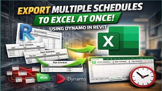 Exporting multiple Schedule into Excel using dynamo in revit