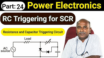 RC Triggering Circuit for SCR in tamil