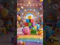 Who Is Hiding?! 🫣 | Guess the Secret Monster in the Rainbow Toy Room! | Wobble Monsters