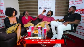 WHAT WILL MAKE YOU BREAKUP WITH SOMEONE? #KEEPINGIT100