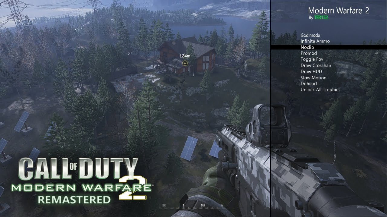 CoD: Modern Warfare 2 Remastered PS4 Mod Menu by TER152