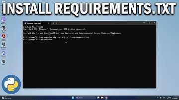How To Install Requirements txt in Python - Easy Fix
