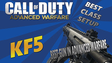COD: Advanced Warfare - "KF5" SMG BEST CLASS SETUP! (COD: AW Multiplayer Class Setups)