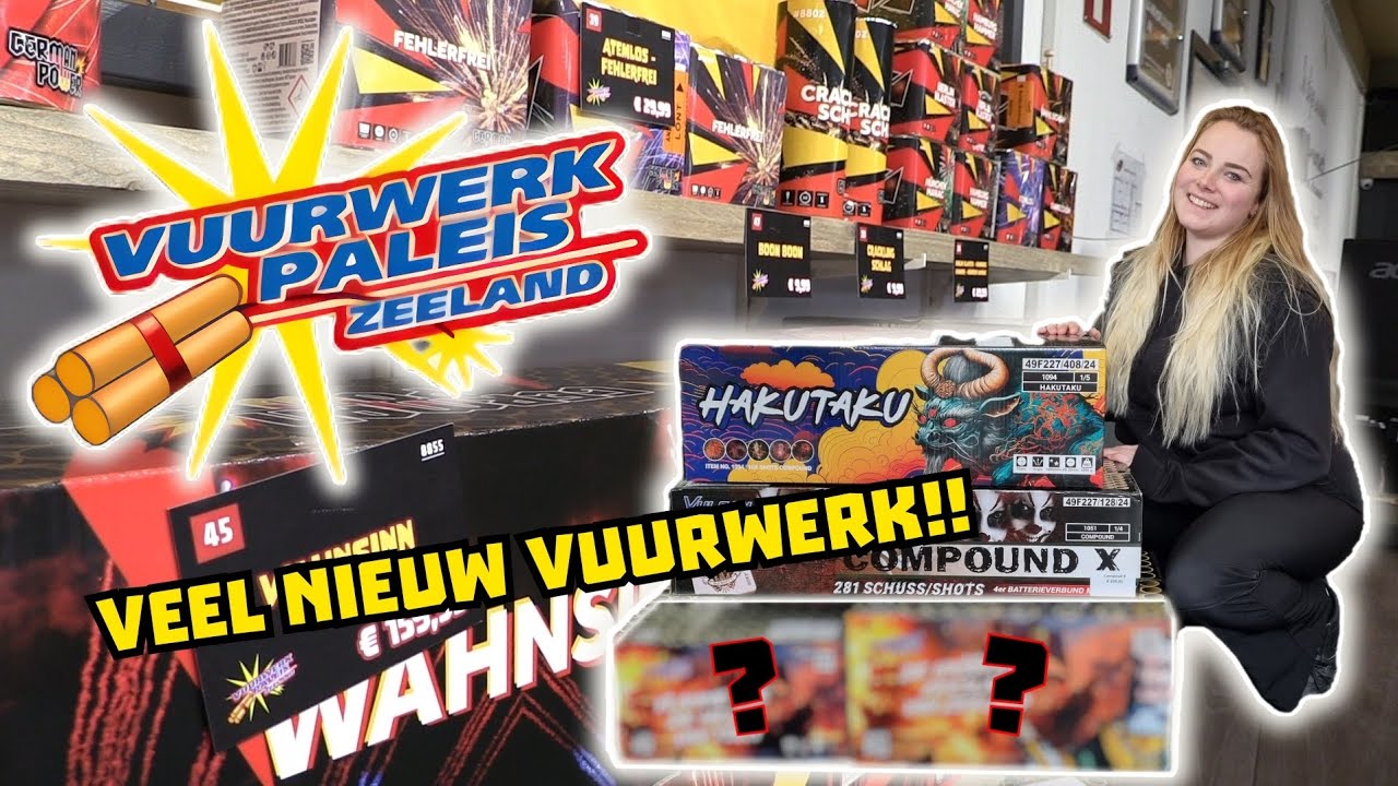 VEEL GAAF VUURWERK! & DE GIVE-AWAY! 