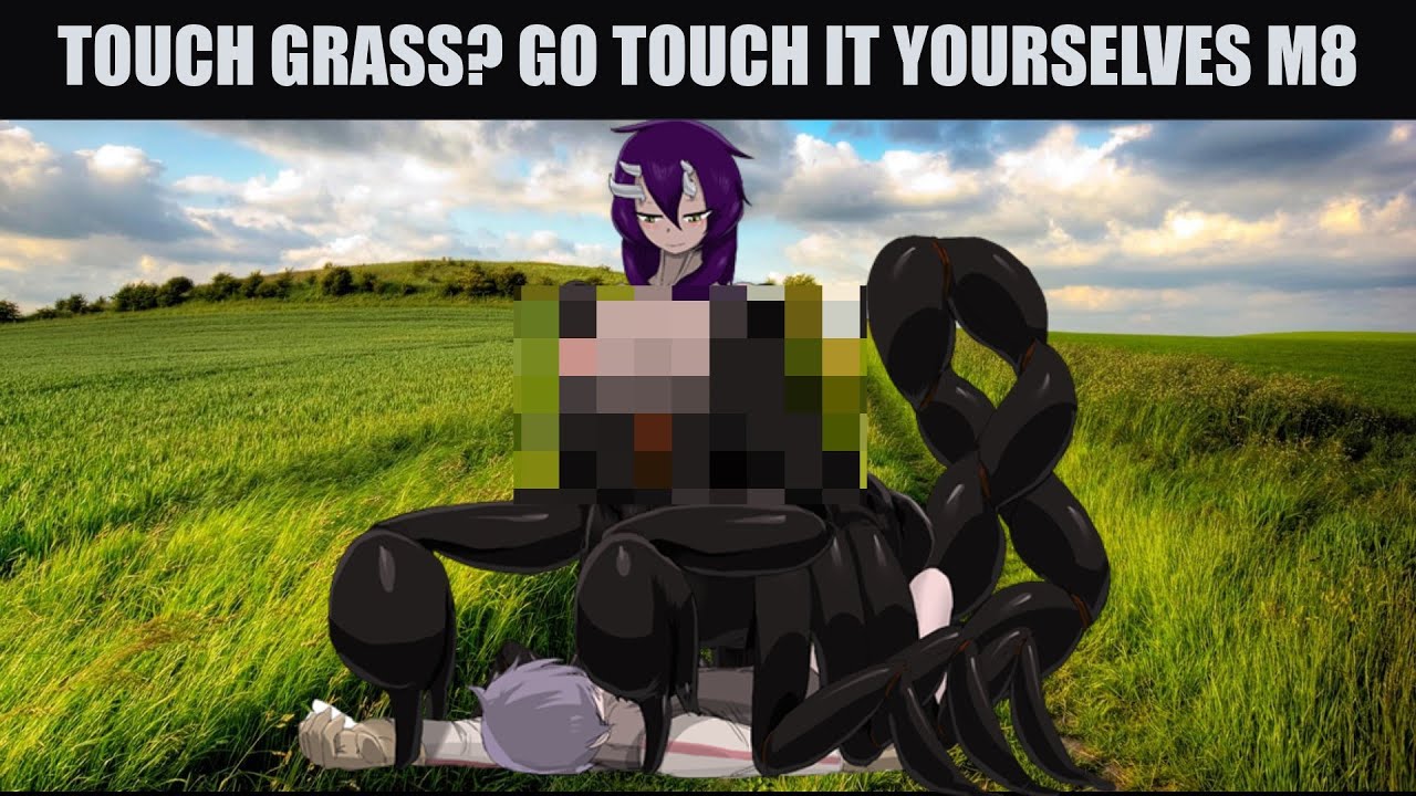 When people tell you to touch grass #meme #anime #funny #gotouchsomegr