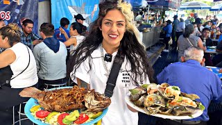 Los MEJORES MARISCOS CALLEJEROS de CDMX - CRUDEO TIME