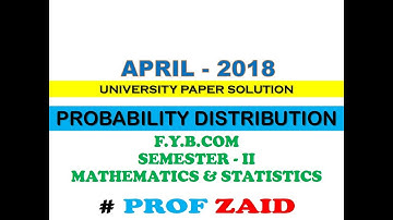 FYBCOM SEM 2 MATH | PAPER SOLUTION Q.5| PROF. ZAID