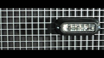 911 HL6 Solid Color LED Surface Mount Emergency Vehicle Light - Demo Off