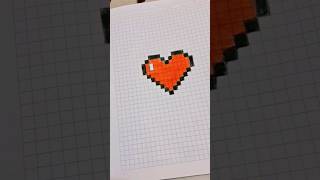 Cómo hacer un corazón pixel 3D papercraft #pixelart #pixelatedart #corazón #papercraft #manualidades Cómo hacer un corazón pixel 3D papercraft #pixelart #pixelatedart #corazón #papercraft #manualidades