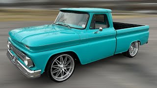 Test Drive 1965 Chevrolet C-10 SWB V8 SOLD $27,900 Maple Motors #2465