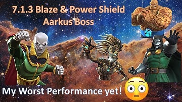7.1.3 Blaze & power Shield - Easiest Path & Vision (Aarkus) Boss