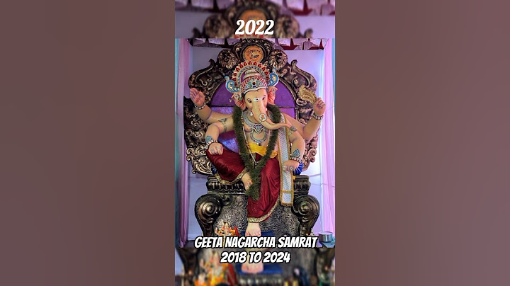 Geeta Nagar cha samrat 2018 to 2024  | Ganesh chaturthi 2025 | Parel workshop #geetanagarchasamrat