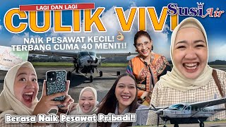 CULIK VIVI LAGI ‼️ KALI INI BENER-BENER DILUAR DUGAAN 😱 JKT BANDUNG NAIK PESAWAT 🤣