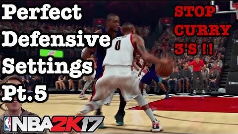 NBA 2K17 Tips Best Defense 2K17 Defensive Settings Tutorial How to defend 2K17 #15
