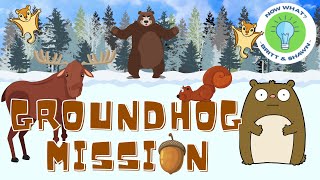Groundhog Day Mission - PE Games and Chase Games | Virtual Physical Education | Brain Breaks