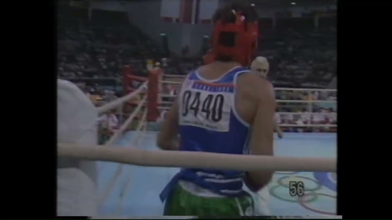 yacov shmuel vs richard pitman seul olimpic games 1988 1/8 FINEL