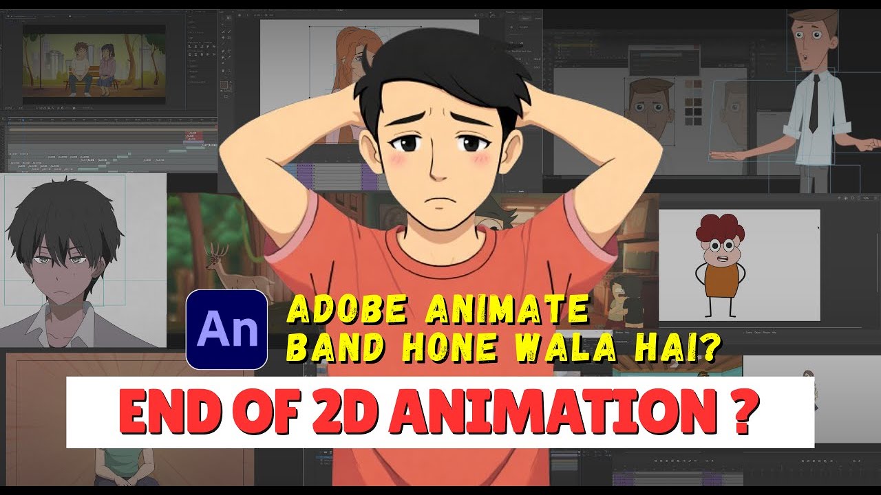 End Of Adobe Animate II 2D Animation #animation #adobeanimate - YouTube