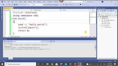 Tạo Project Lập trình C++ với Visual Studio 2019