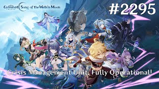 Genshin Impact Walkthrough Part 2295 - Crisis Management Unit, Fully Operational! (No Commentary) @MG_PlayX