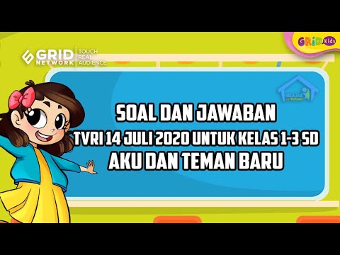 Belajar dirumah tvri kelas 1 3 14 juli 2020