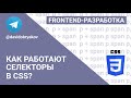 Как работают селекторы в CSS? Разбираемся на примерах