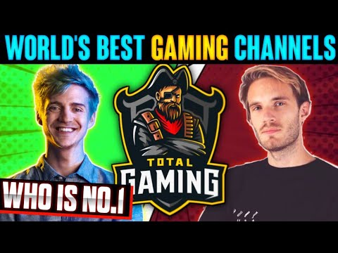 दुनिया में शीर्ष 10 सबसे अधिक सब्सक्राइब किए गए गेमिंग चैनल - Ft.Total Gaming, Ninja, PewDiePie