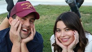 Miranda Cosgrove \& Josh Peck Have 'Drake \& Josh' REUNION with David Dobrik