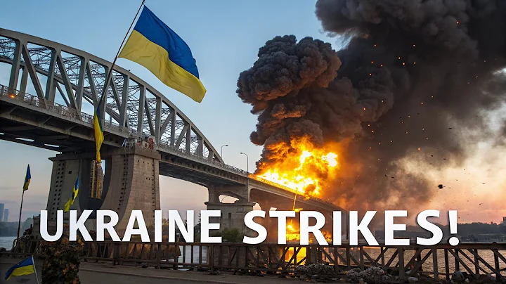 Ukraine’s Bold Strike: Crimea Bridge Explodes in Massive Blast!