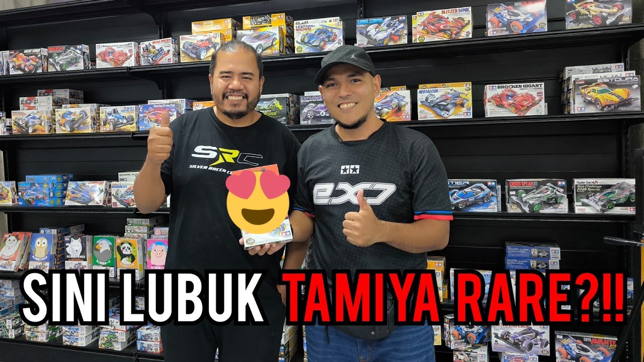 EXCLUSIVE TOUR!! KEDAI TAMIYA BARU YANG PEMINAT MINI 4WD WAJIB PERGI!!