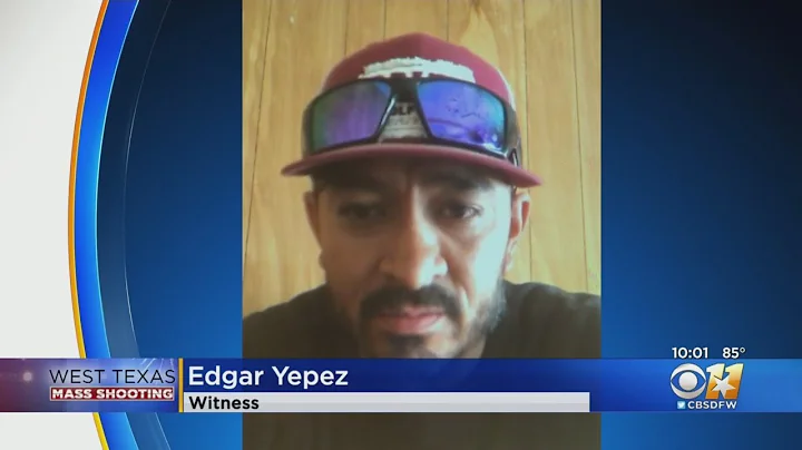 Eyewitness To West Texas Deadly Shooting Spree Shares Story