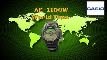 Casio AE-1100W World Time Review 🌎