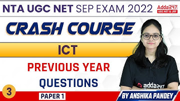 ICT Previous Year Questions | NTA UGC NET EXAM 2022 | ICT Questions with Answers