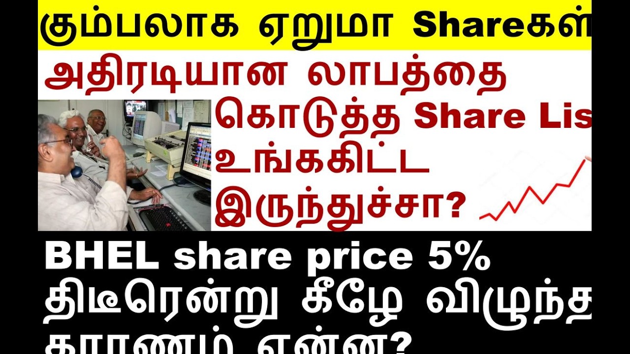 அதிரடியான லாபத்தை கொடுத்த ., BHEL share ofs nosedive, LAURUSLABS share, POLYMED share, ASTERDM share