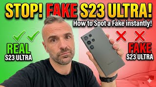 How to spot a fake Samsung Galaxy s23 Ultra from eBay, or maybe not? 