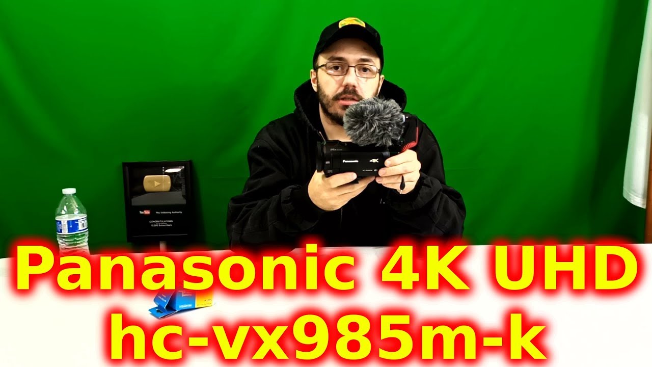 Panasonic 4K UHD hc-vx985m-k One Year Review US Under 500 Optical