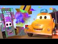 아이의 자동차 세차장 -  지게차 Francis와 파우더 페인트 - 톰의 세차장 🌊 어린이를 위한 트럭 만화 Car City - Korean Animation Cartoons