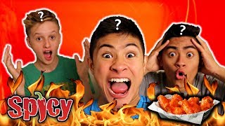 WORLD'S HOTTEST WINGS CHALLENGE!!**LOSER DYES HAIR**